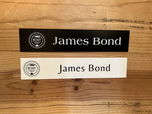 Desk Name Plate