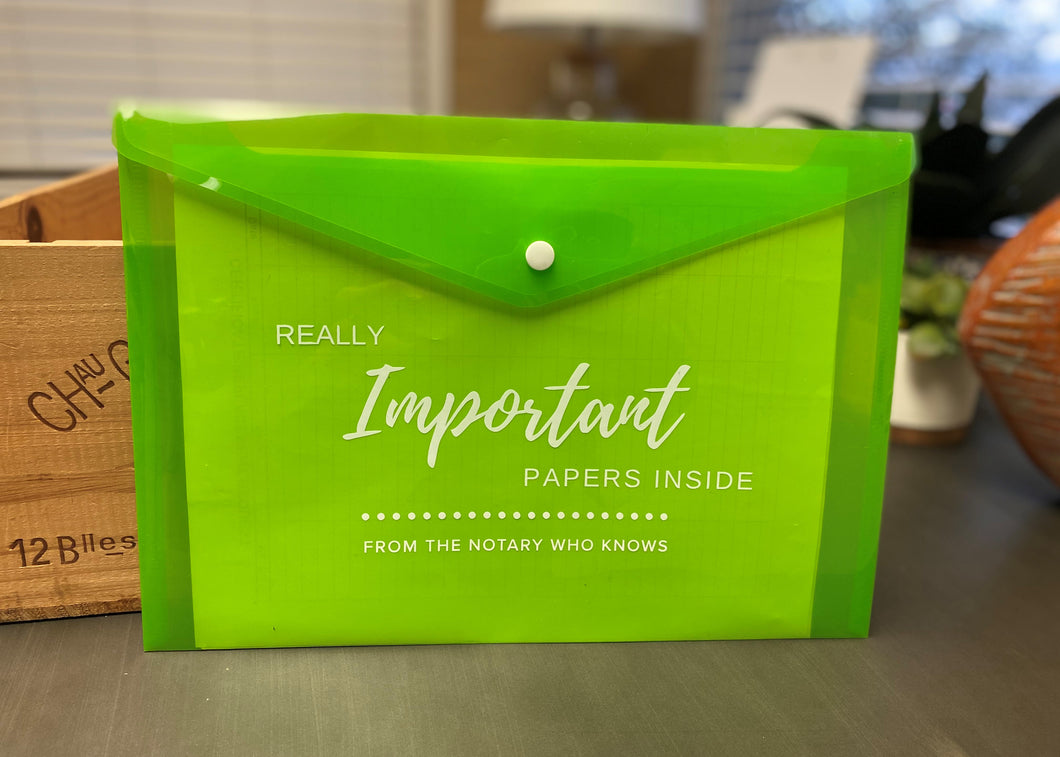 Document Envelope