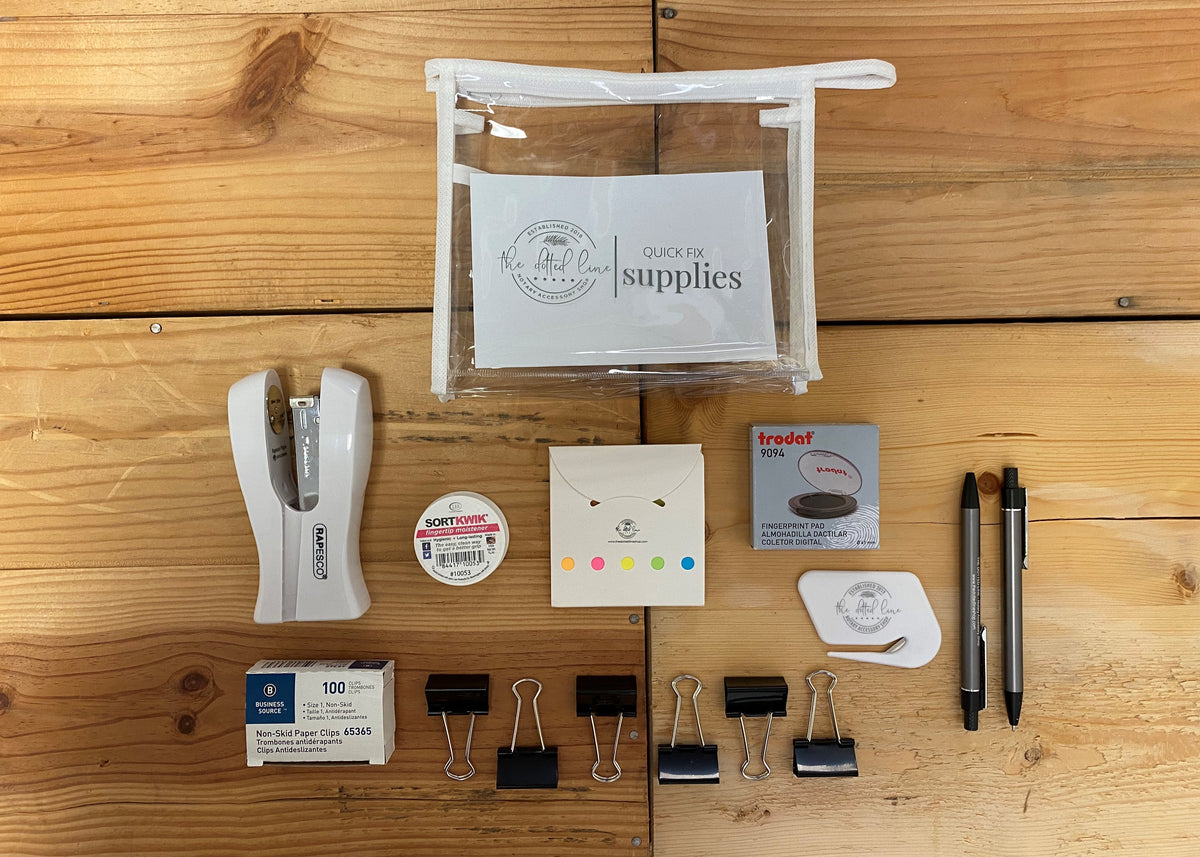 Quick Fix Supplies Kit – The Dotted Line Shop